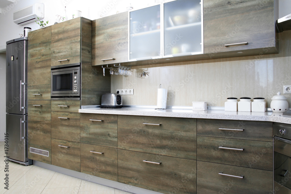 wood kitchen