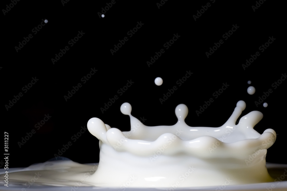 milk splash