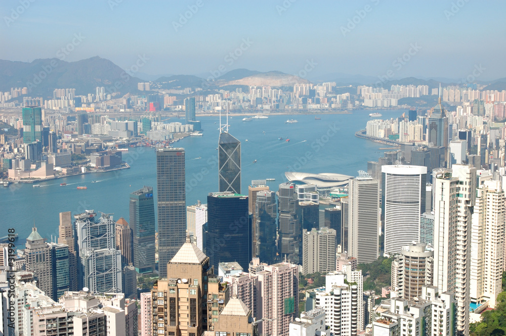 hong kong skyline