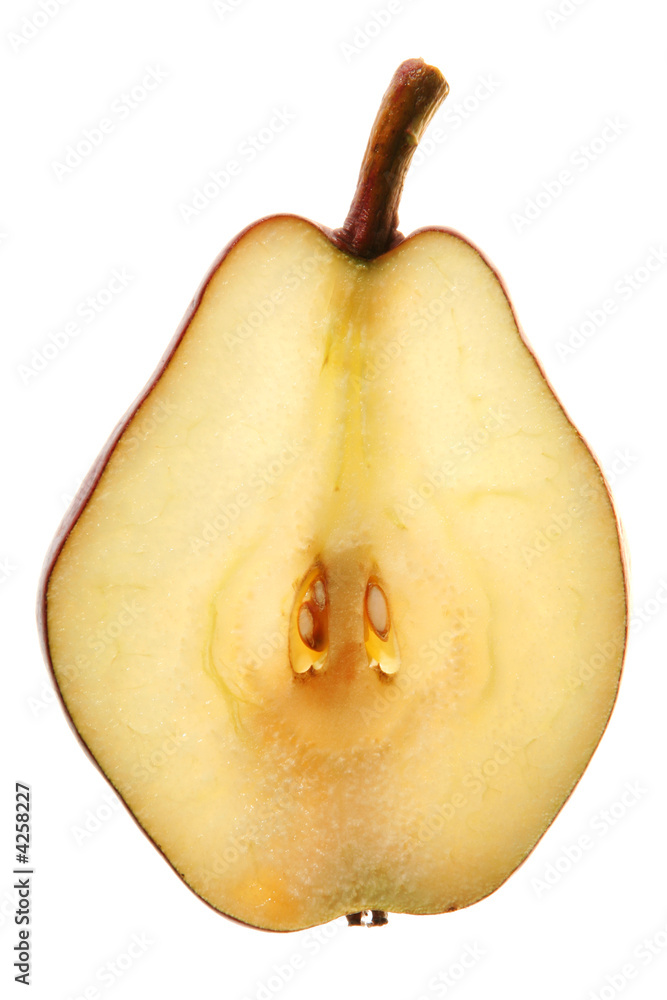 Brown pear