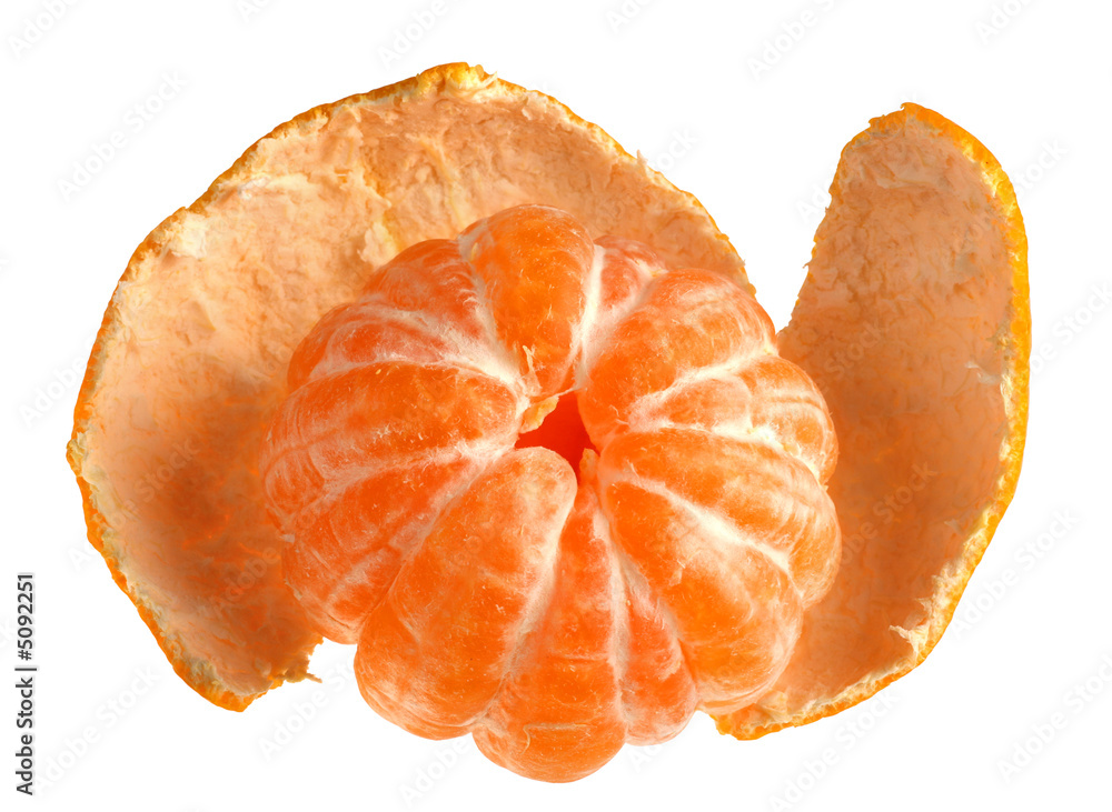 Tangerine with skin