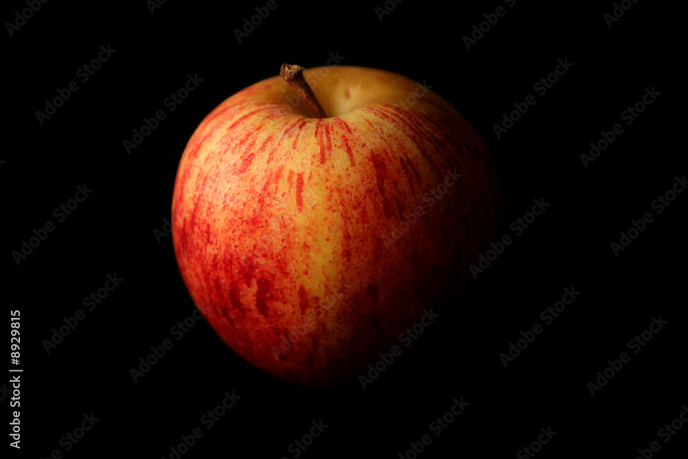 Apple Moon in dark background