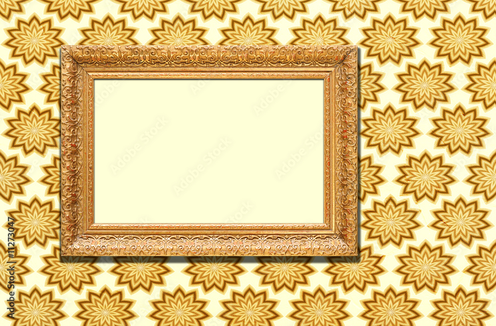 Antique picture frame