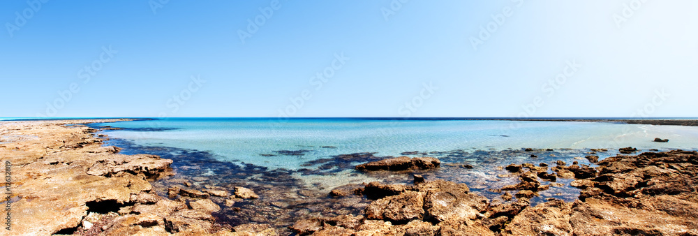 华丽海滩全景