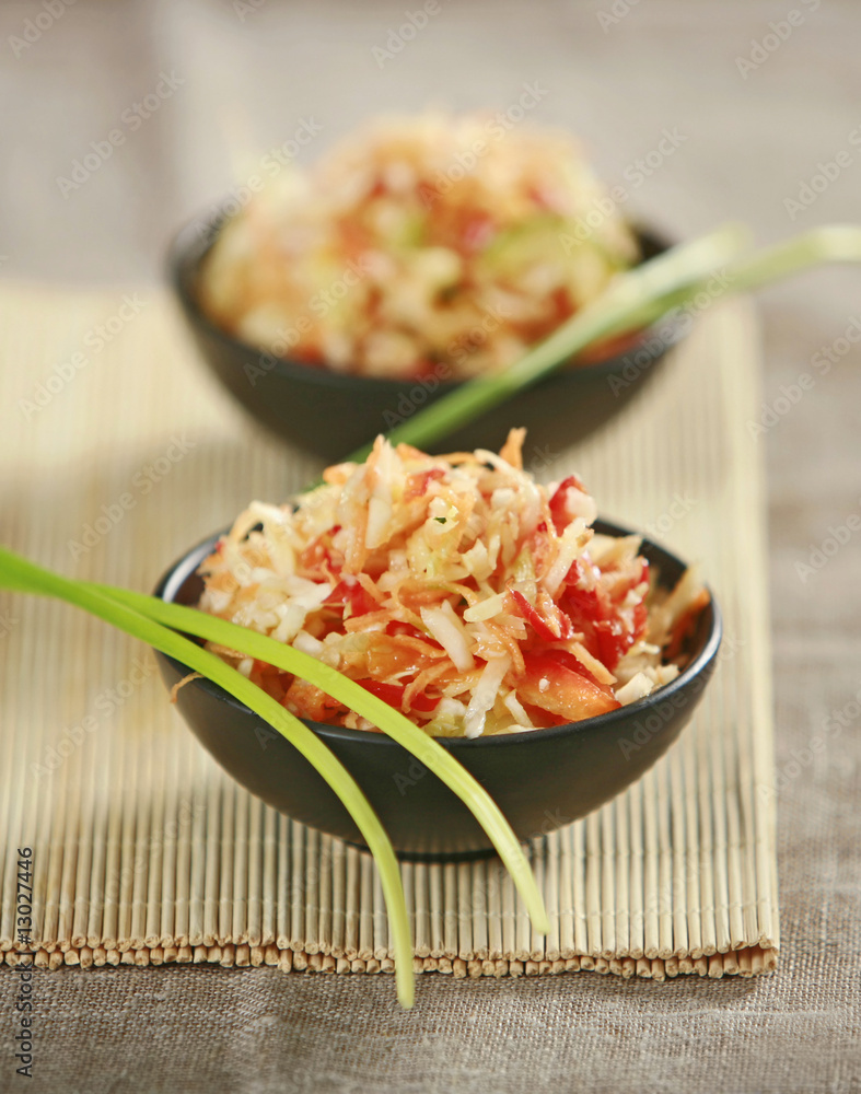 fresh cabbage salad