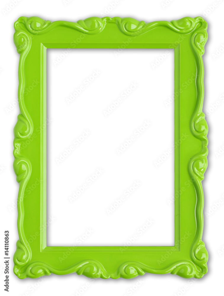 Green picture frame