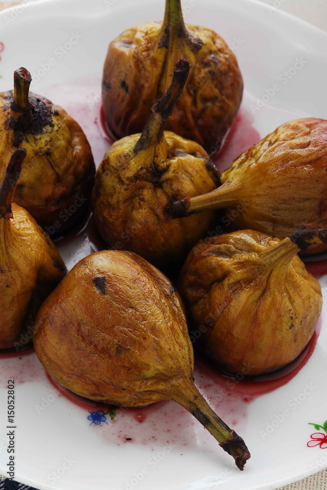 Fichi cotti nel vino - Dolci del Veneto