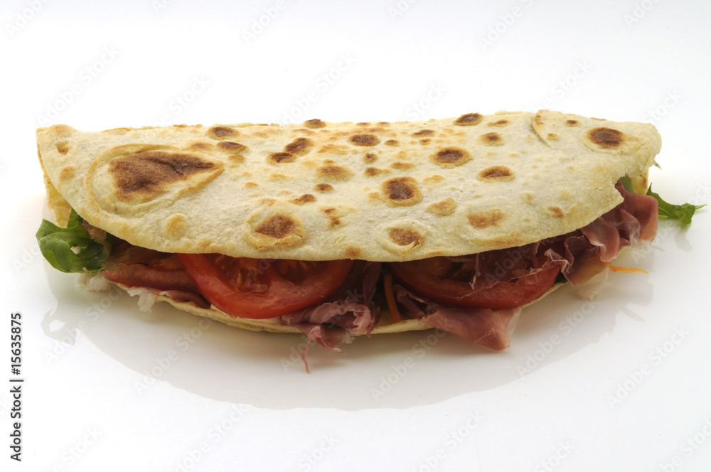 Piadina romagnola - Antipasti Emilia Romagna