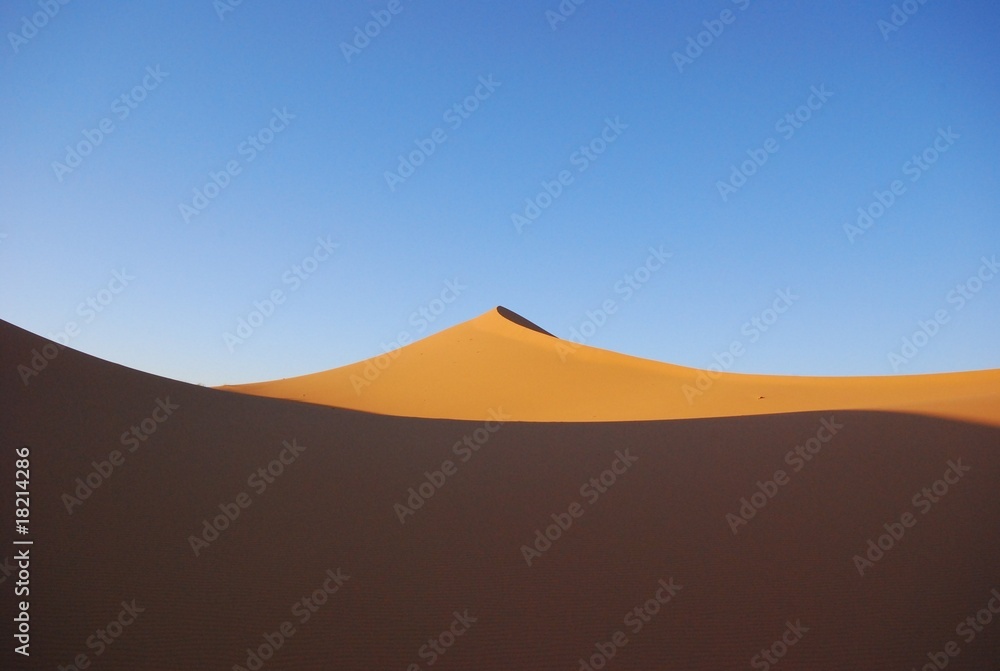 small mountain sahara desert