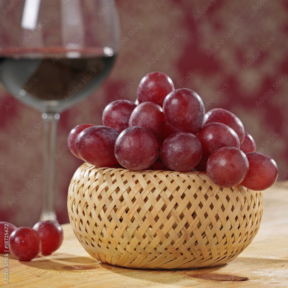 red grapes