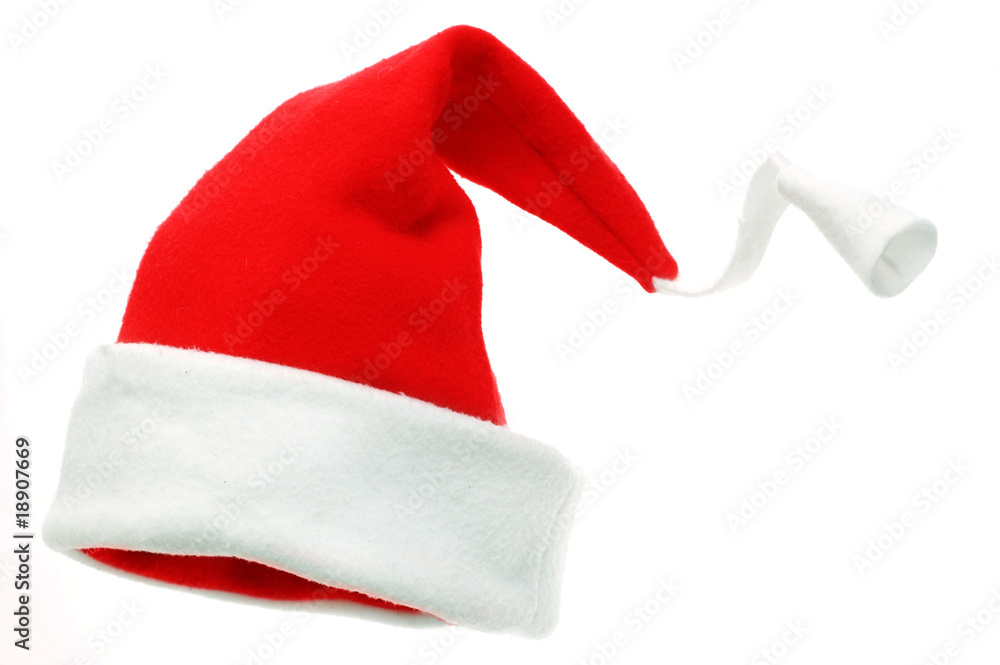 Christmas hat isolated on white