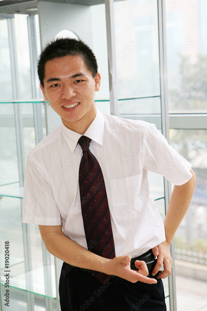 young asian businessman