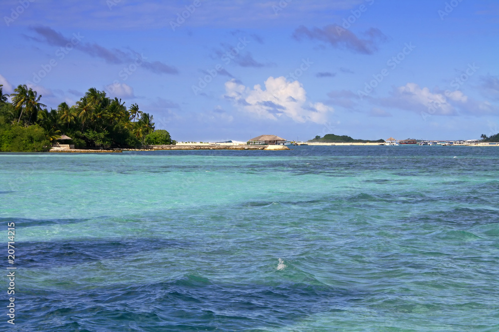 Maldivian lagoon