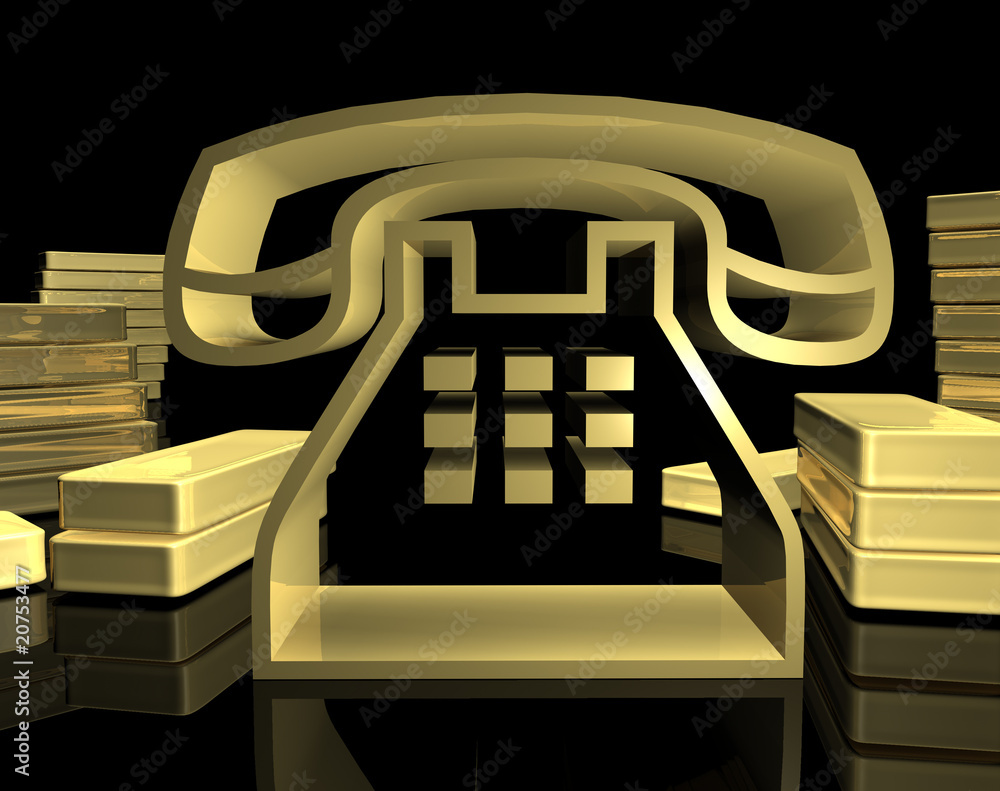 telefono oro