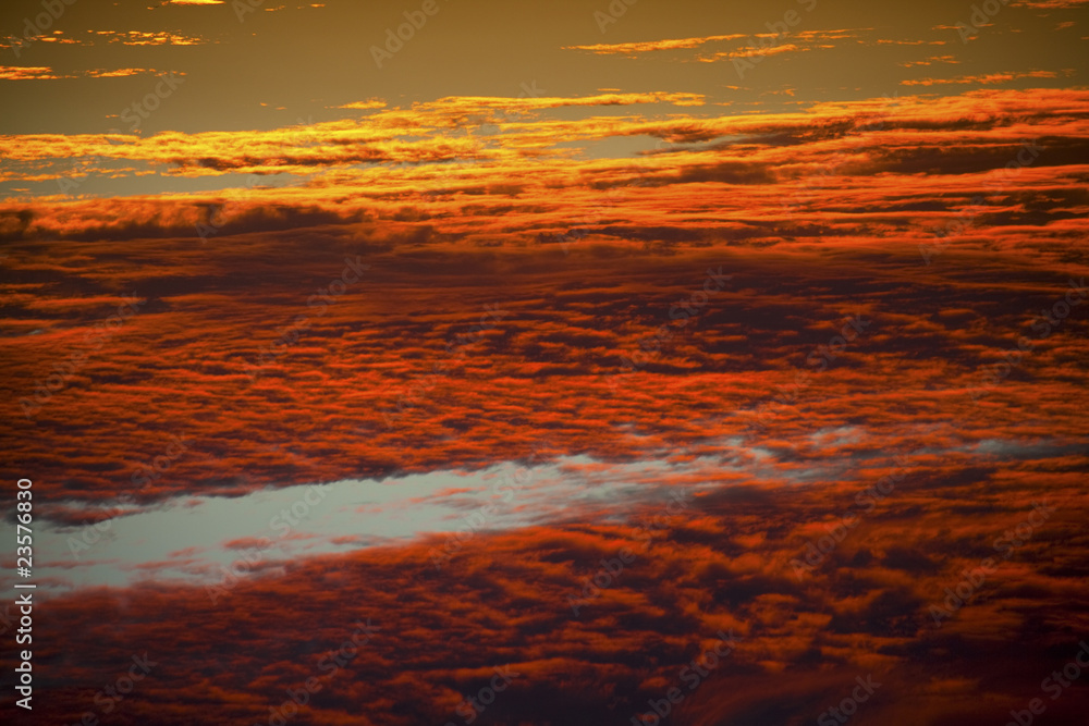 Surfers Paradise at sunset, Gold Coast, Australia