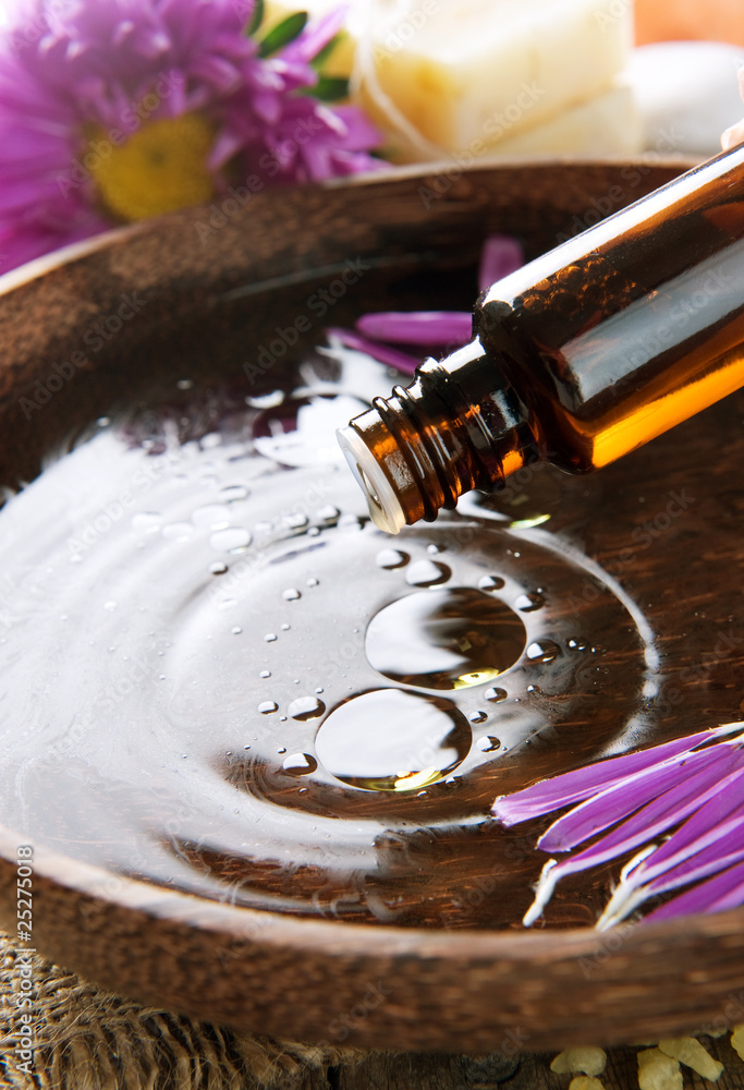 Aromatherapy.Essential oil.Spa treatment