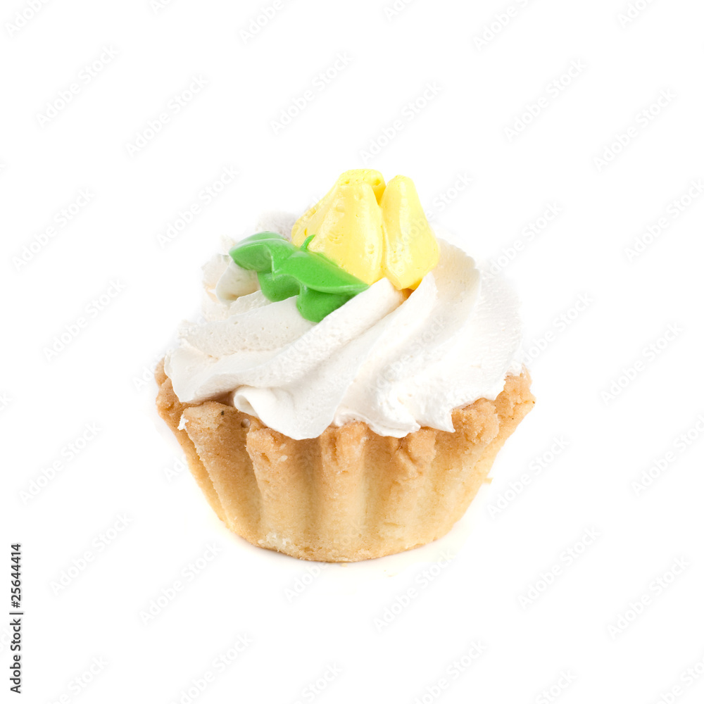 cream cupcake