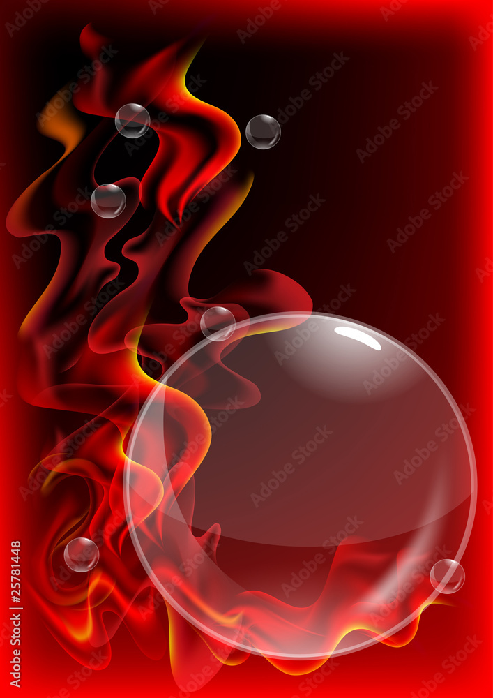 Vector fantastic abstract background