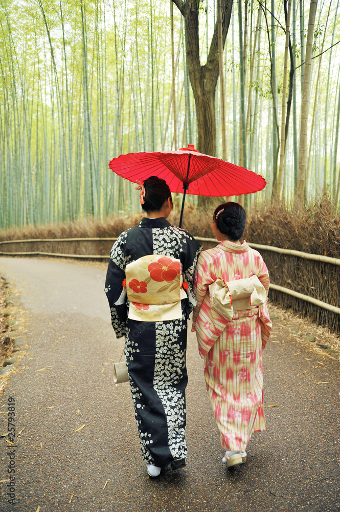 着物　女性　京都