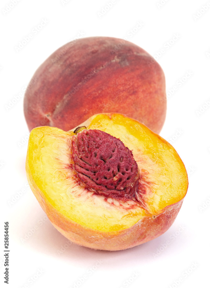 Ripe peach