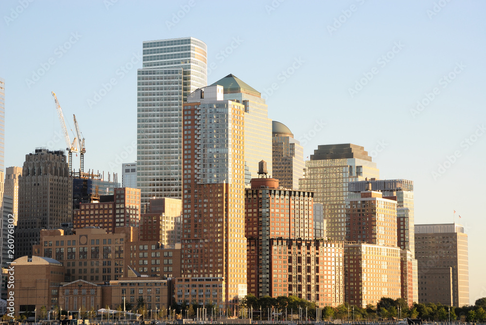 Financial Buildings in New York City