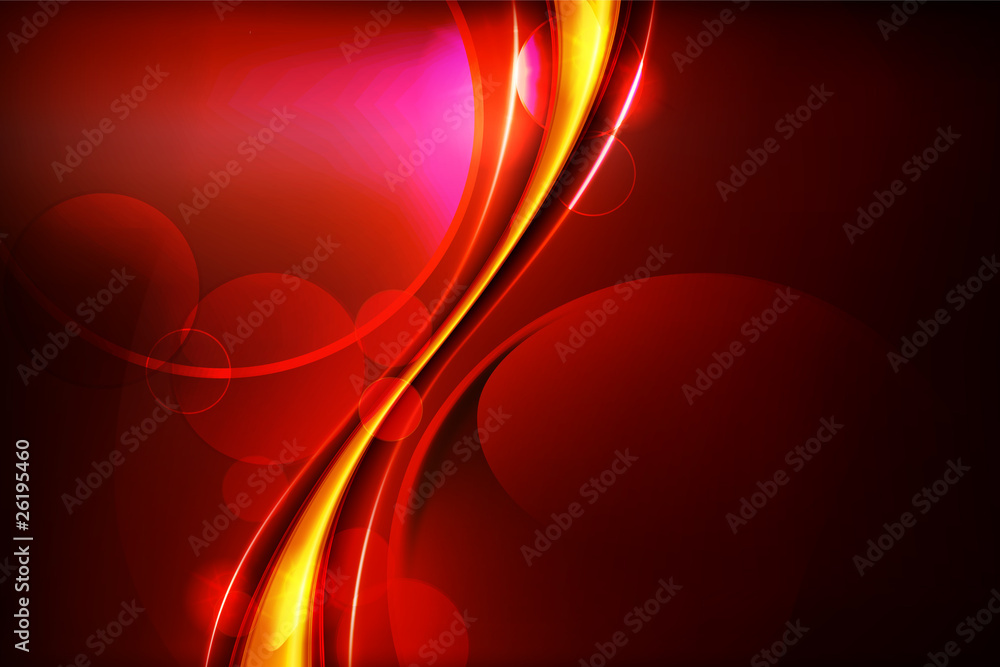 Abstract background, red