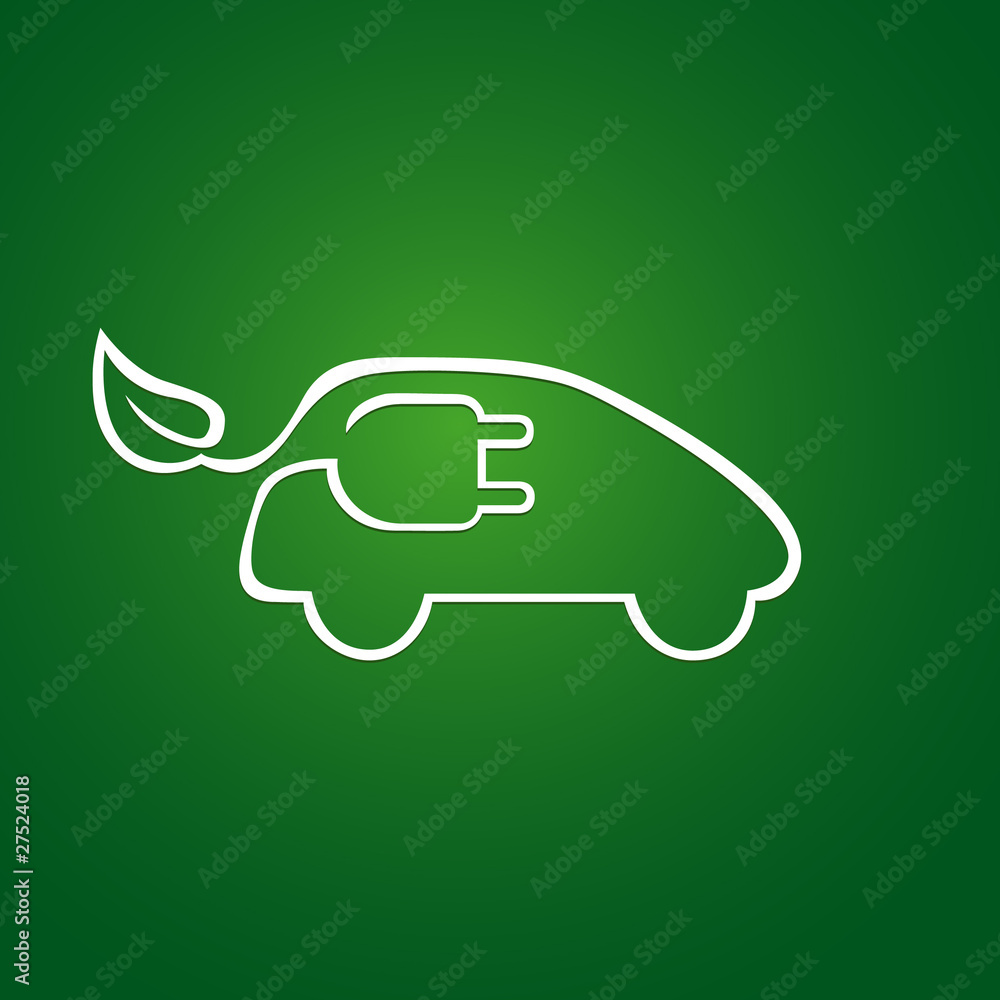 logo voiture électrique