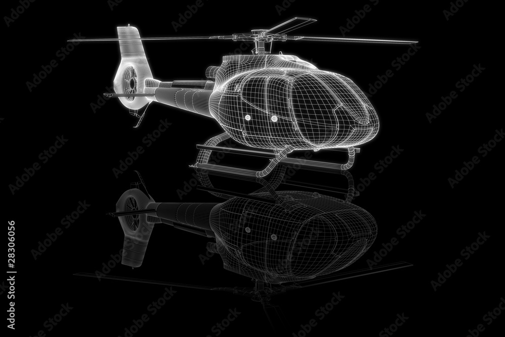 Hubschrauber (3d)