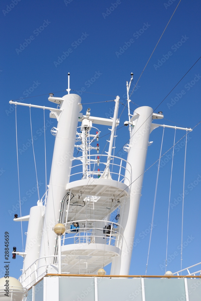 Radar Tower on a Boat