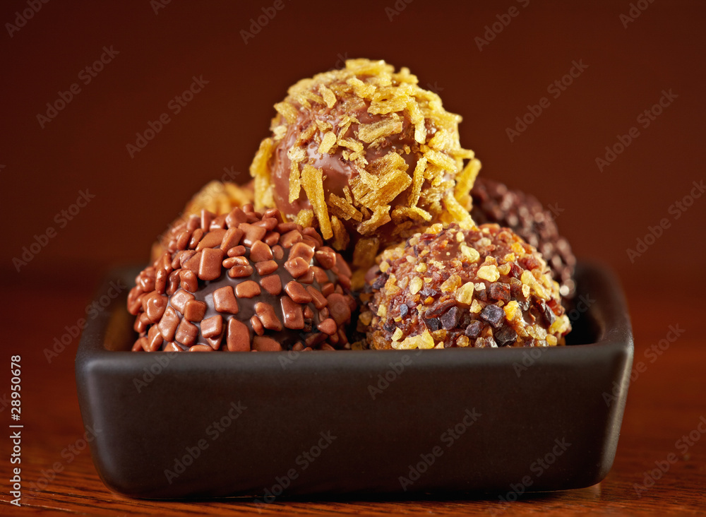 chocolate truffles