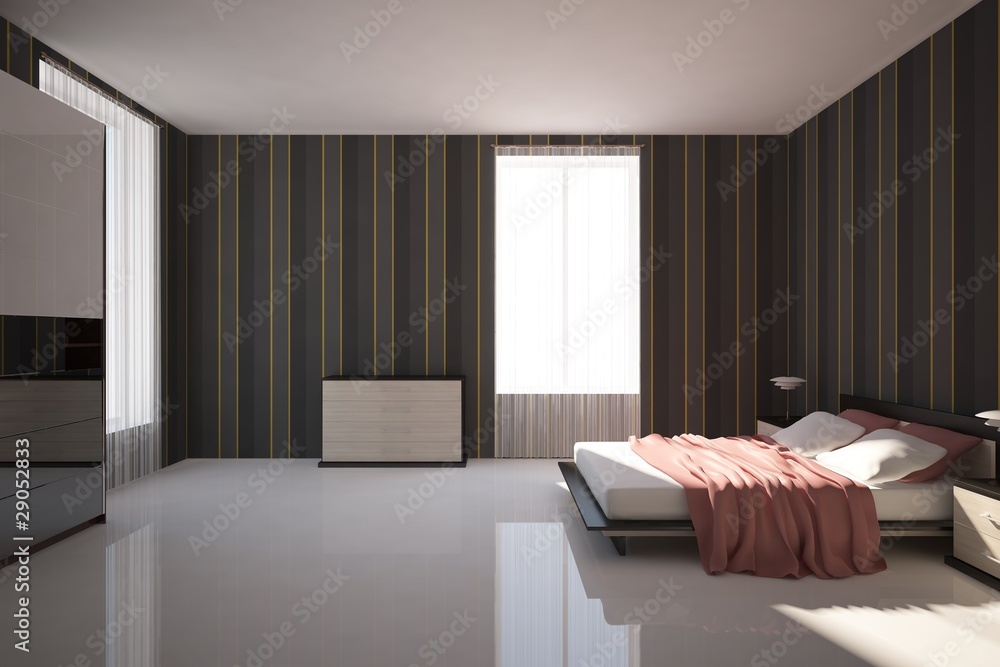 dark bedroom design