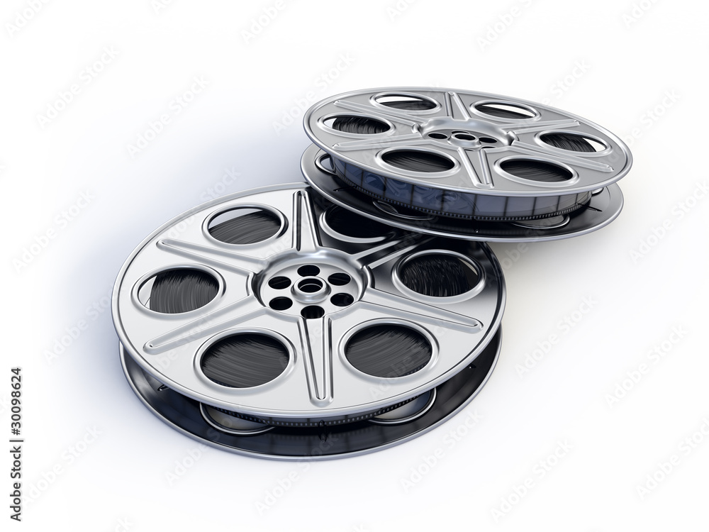 Movie films spool