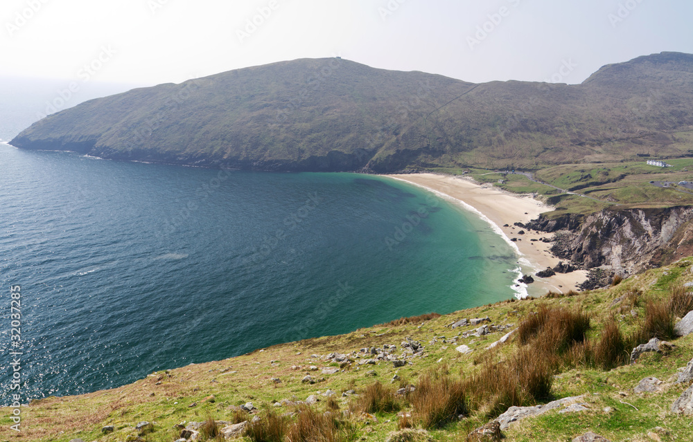 Idyllic Keem Beach on Achill Island, Co. Mayo - Irleland