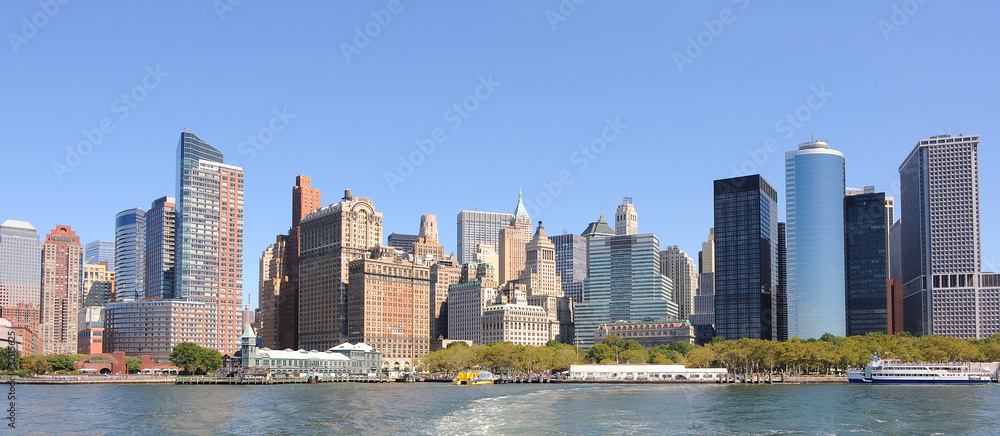 Manhattan Skyline from Battery Park