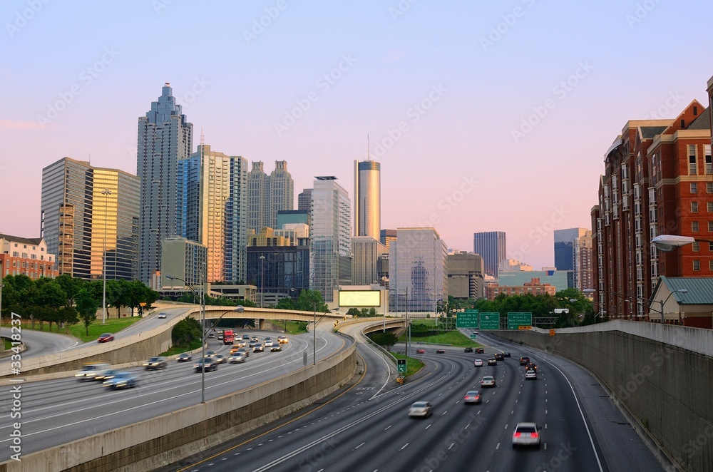 downtown atlanta skyline