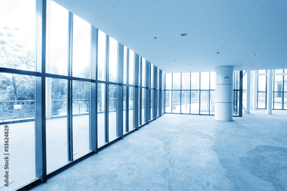 image of windows in morden office building