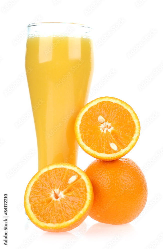 Orange juice of orange