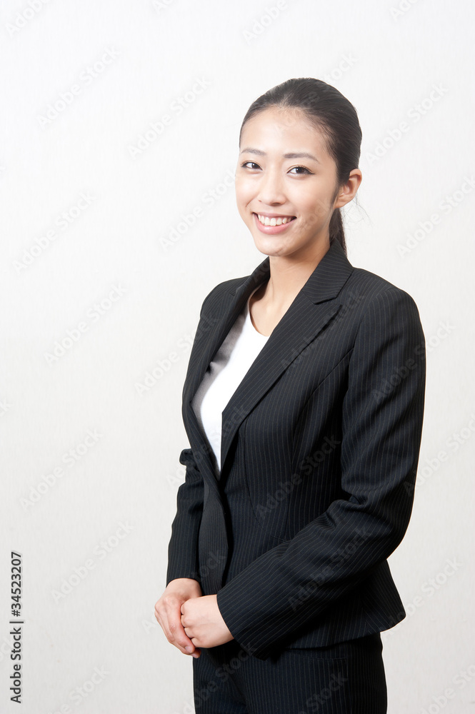 a portrait of asian businesswoman