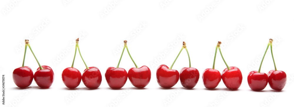 Juicy cherries