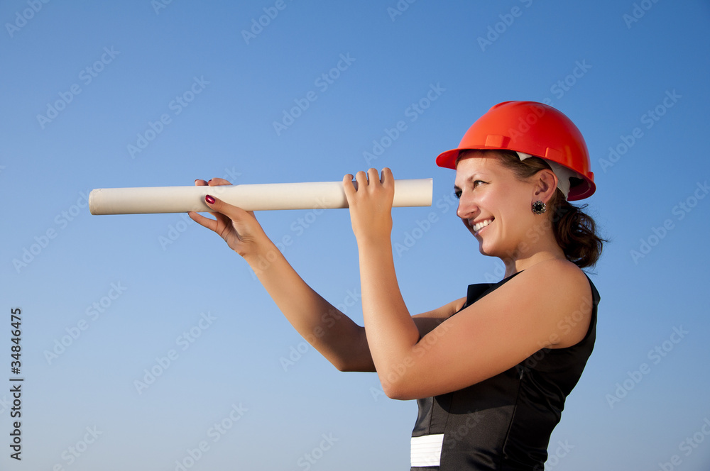 Business woman фтв construction plans