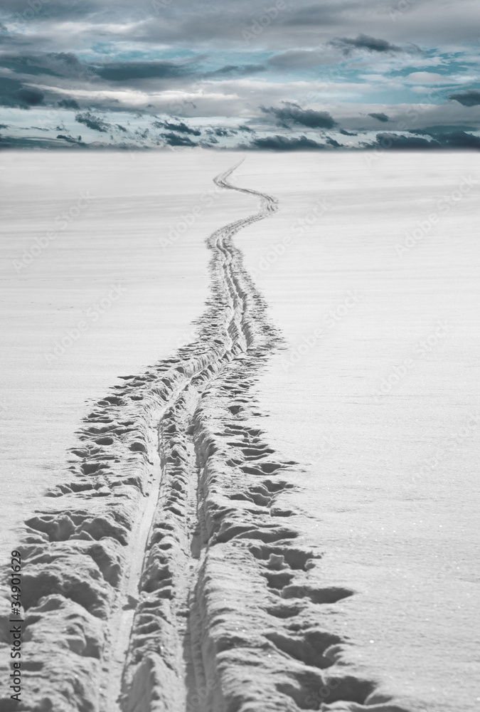 越野滑雪道