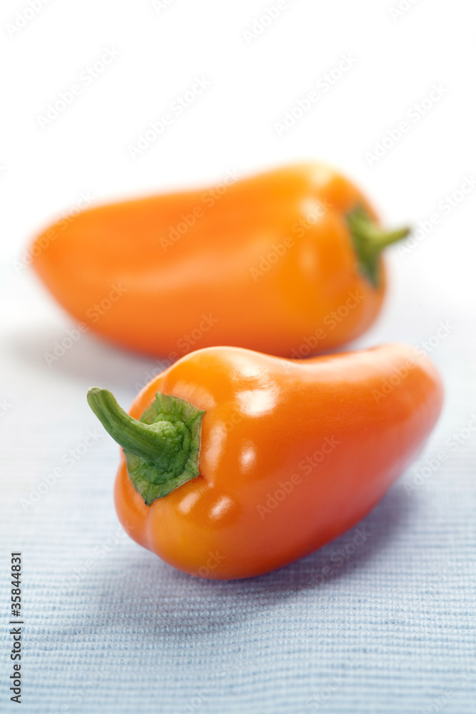 orange peppers