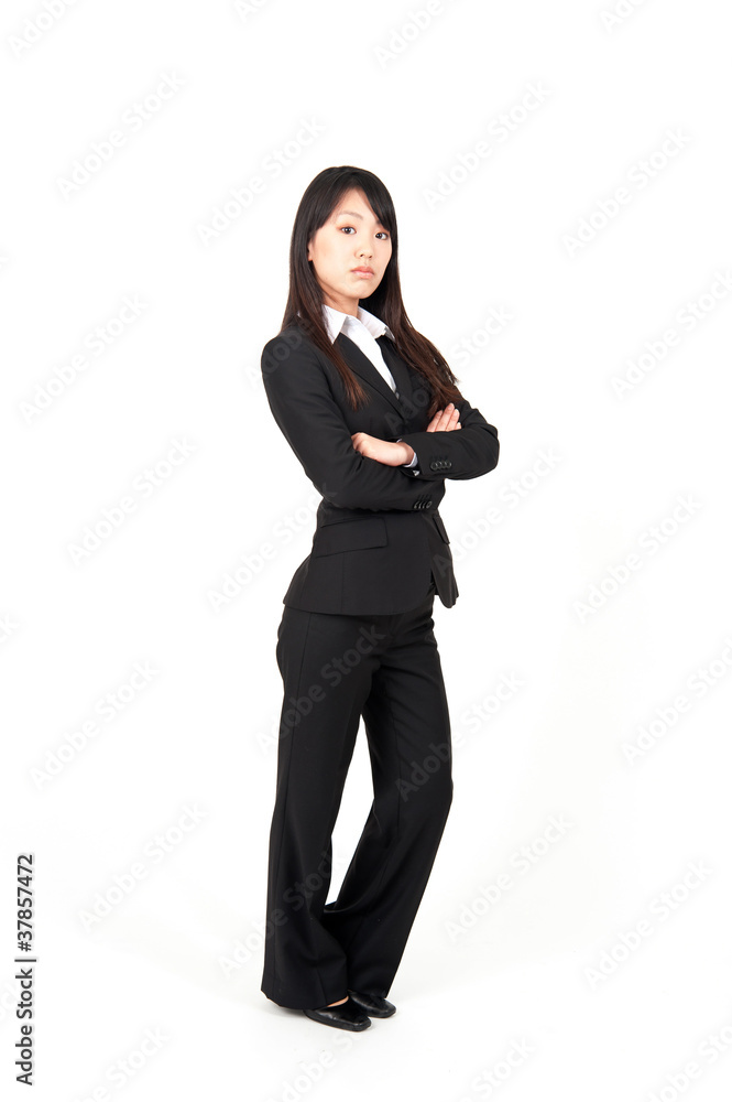 a portrait of asian businesswoman