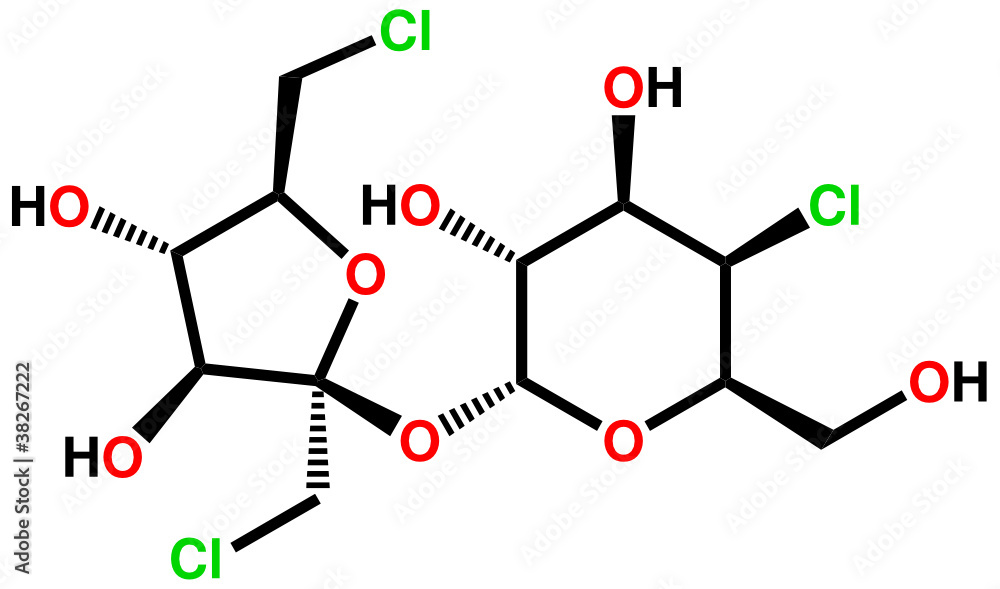 三氯蔗糖结构式