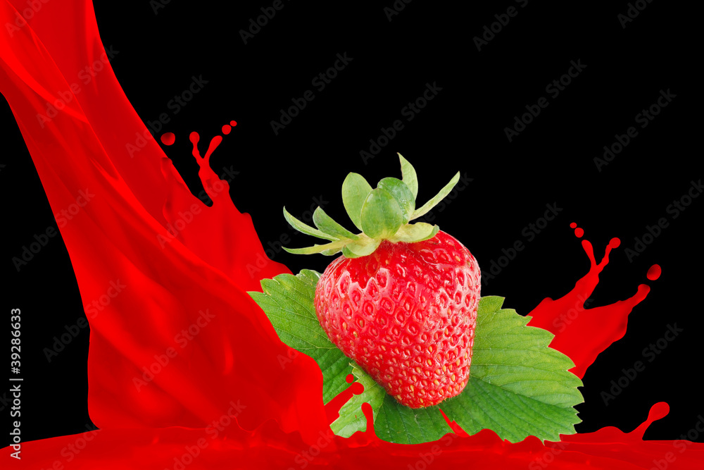 Strawberry juice