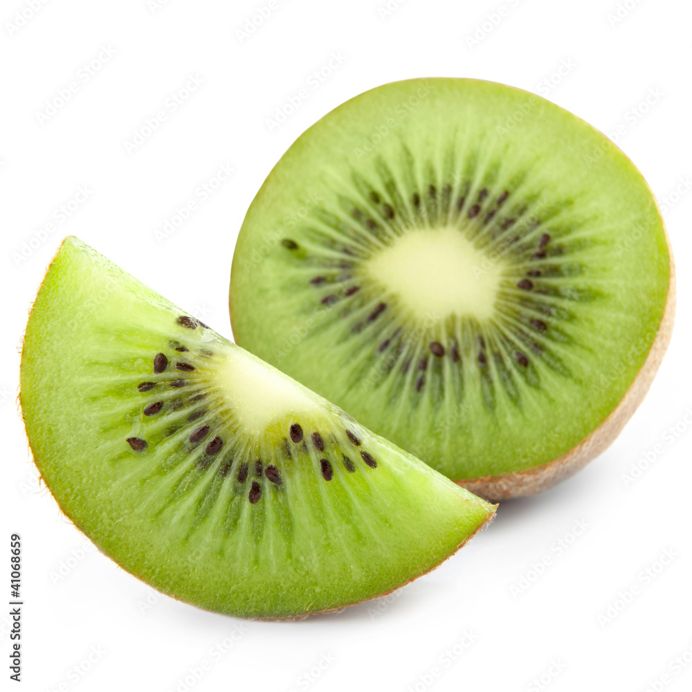 kiwi fruit isolated