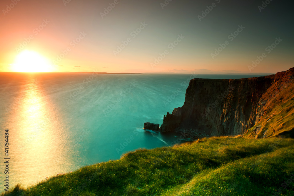 Cliffs of Moher in Co. Clare, Ireland