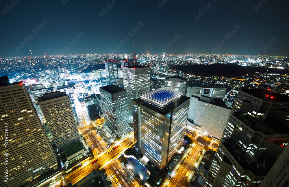 新宿の夜景