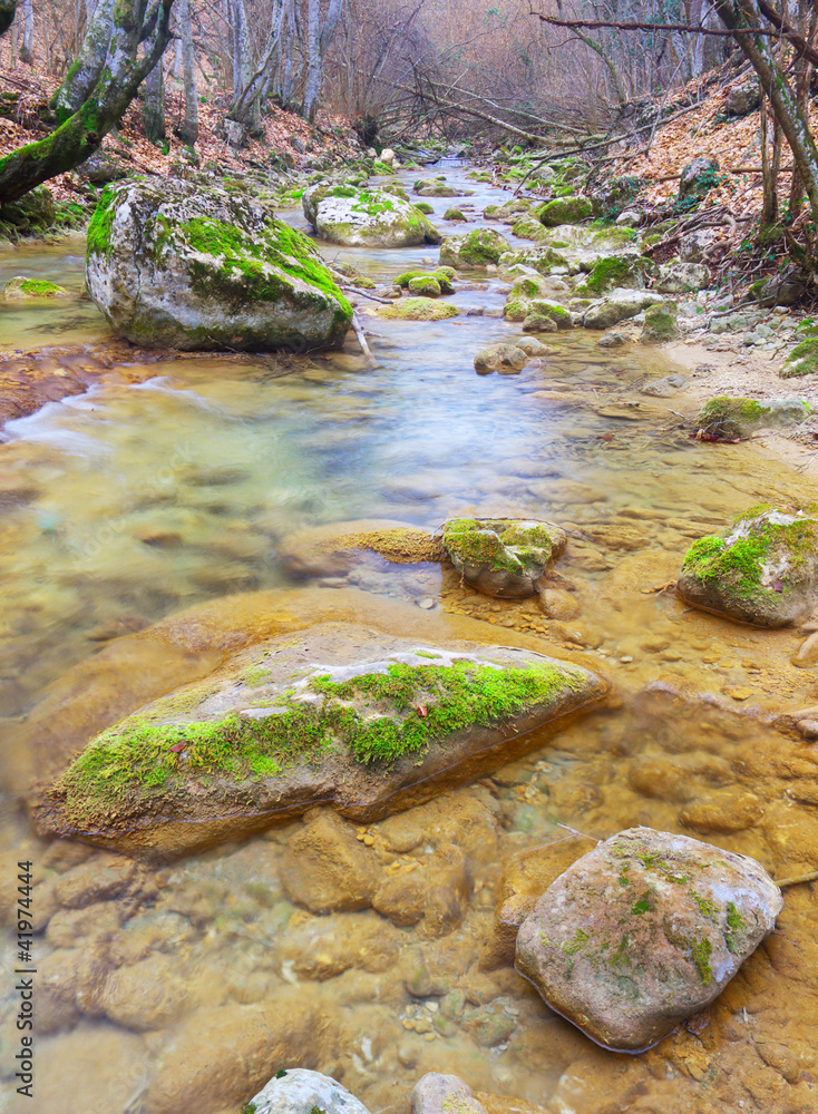 Stones and flow