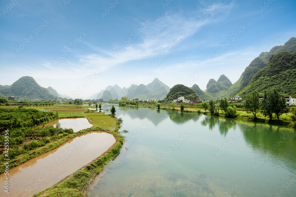 china yangshuo scenery